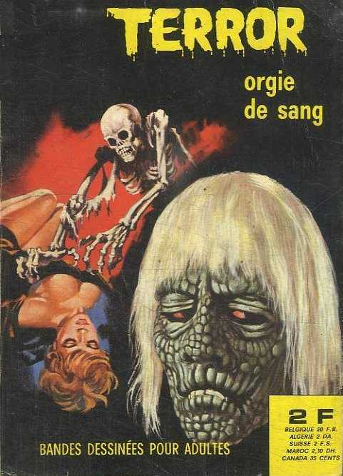 Scan de la Couverture Terror Les Nouvelles Fleurs du Mal n 17